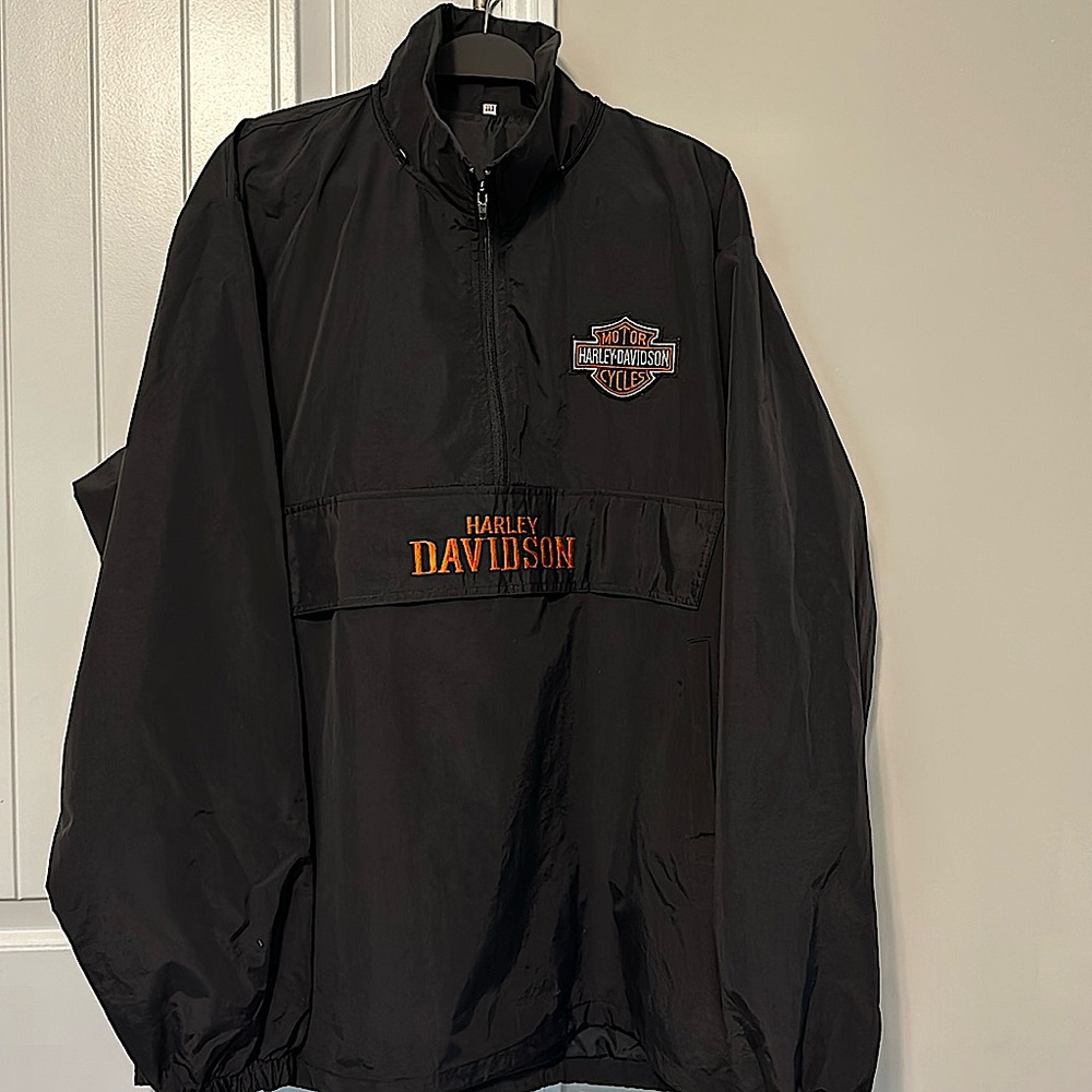 Harley Davidson rain jacket. Good condition
